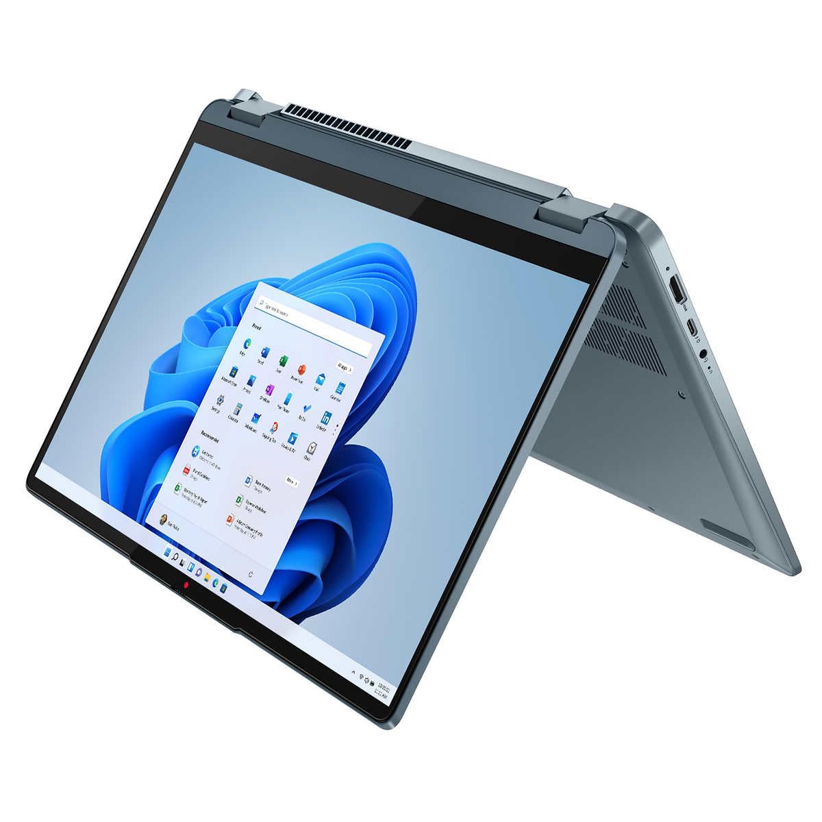 Lenovo Flex 7 14” 2.2K IPS Touch 2-in-1 Laptop 10-Core Intel Evo i7-1355U Iris Xe Graphics 16GB LPDDR4 1TB NVMe SSD Thunderbolt4 WiFi 6E HDMI Backlit KB Fingerprint Windows 11 Home