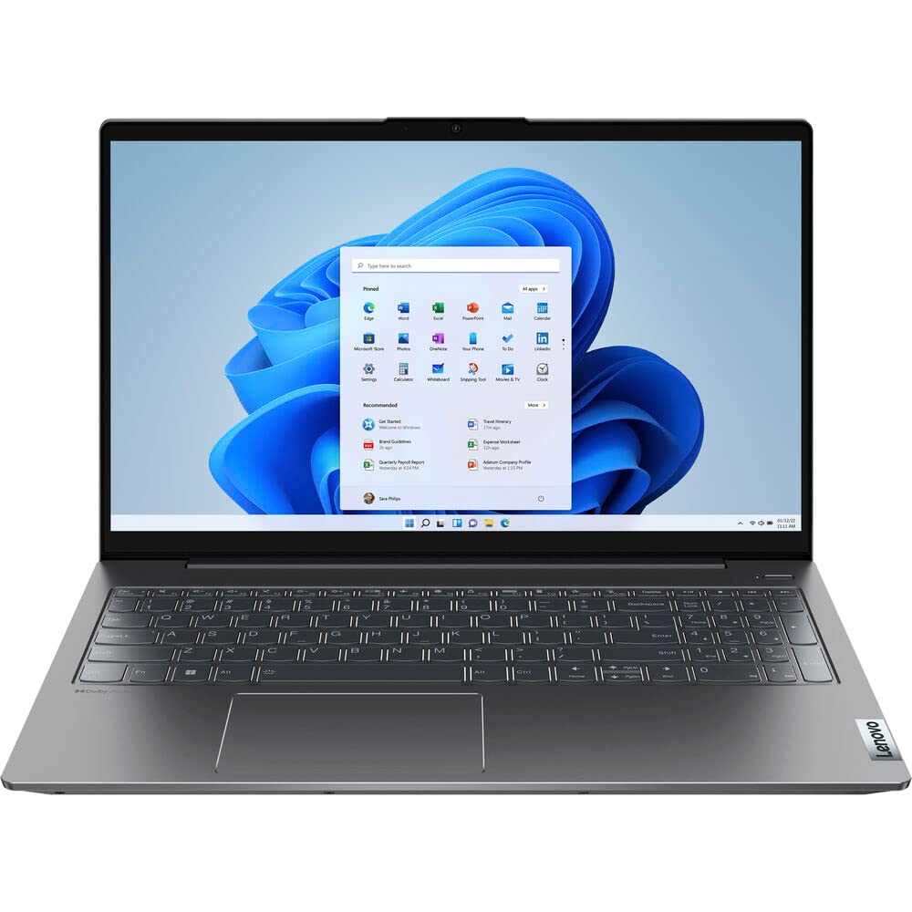 Lenovo IdeaPad 5i Laptop 15.6" FHD IPS Touchscreen 12th Intel i7-1255U 10-Core Iris Xe Graphics 12GB DDR4 512GB SSD WiFi 6 Fingerprint Sensor Backlit Keyboard Windows 11