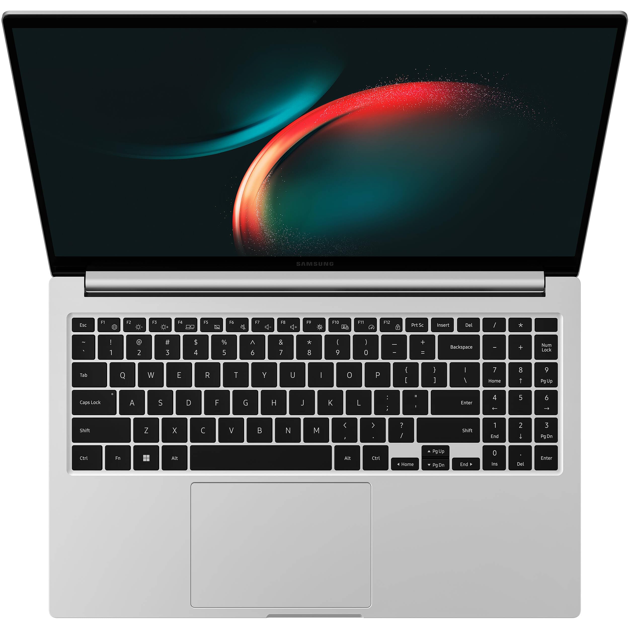 Samsung Galaxy-Book3 15.6” FHD Laptop 10-Core Intel Core i7-1355U Iris Xe Graphics 16GB LPDDR4 1TB SSD Thunderbolt 4 WiFi AX BT Webcam HDMI1.4 Backlit KB Fingerprint Windows 10 Pro, Silver