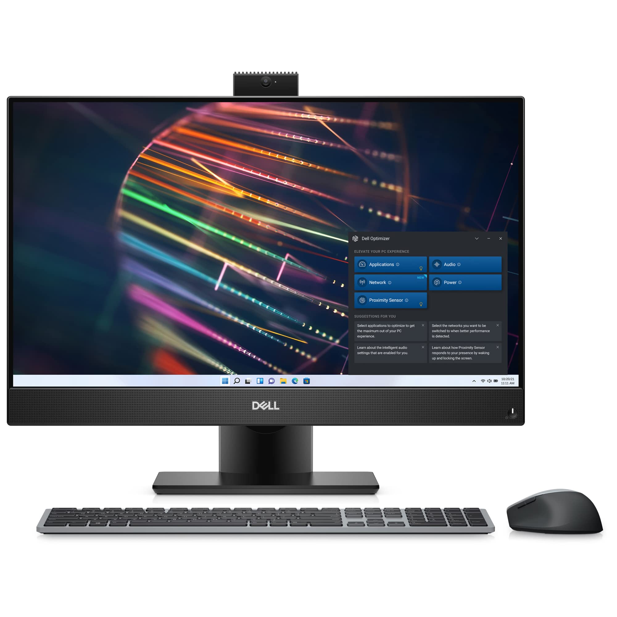 Dell OptiPlex 7400 23.8" Full HD All-in-One Desktop Computer - 12th Gen Intel Core i7-12700 12-Core up to 4.90 GHz Processor, 16GB DDR4 RAM, 2TB NVMe PCIe SSD, Intel UHD Graphics 770, Windows 11 Pro