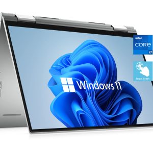 Dell Inspiron 7706 17 QHD+ Touch Premium 2-in-1 Laptop, Intel Core i7-1165G7, 16GB RAM, 512GB PCIe SSD, GeForce MX350, Webcam, FP Reader, WiFi-6, Thunderbolt 4, Backlit KB, Windows 11