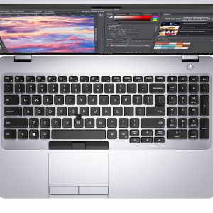 DELL Precision 3551 Workstation 15.6" FHD Business Laptop, Intel Core i7-10850H, 64GB RAM, 1TB PCIe SSD, Thunderbolt 4, HDMI, FP Reader, Wi-Fi 6, Backlit KB, Win 10 Pro, Grey