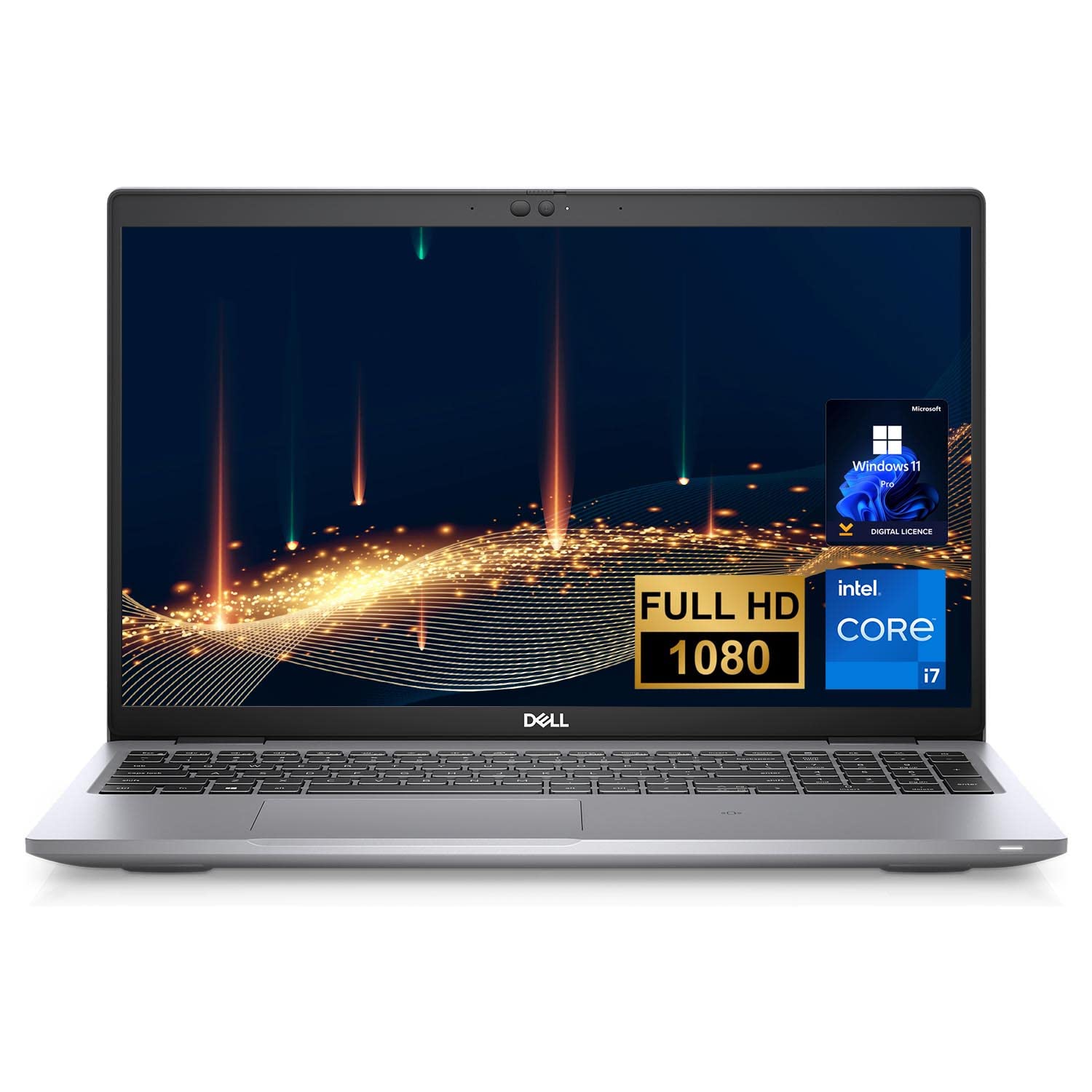 DELL Latitude 5520 Business Laptop, 15.6" FHD Display, Intel Core i7-1185G7 vPro, 32GB DDR4 RAM, 2TB SSD, Webcam, HDMI, Backlit KB, Fingerprint, Thunderbolt 4, Wi-Fi 6, Windows 11 Pro