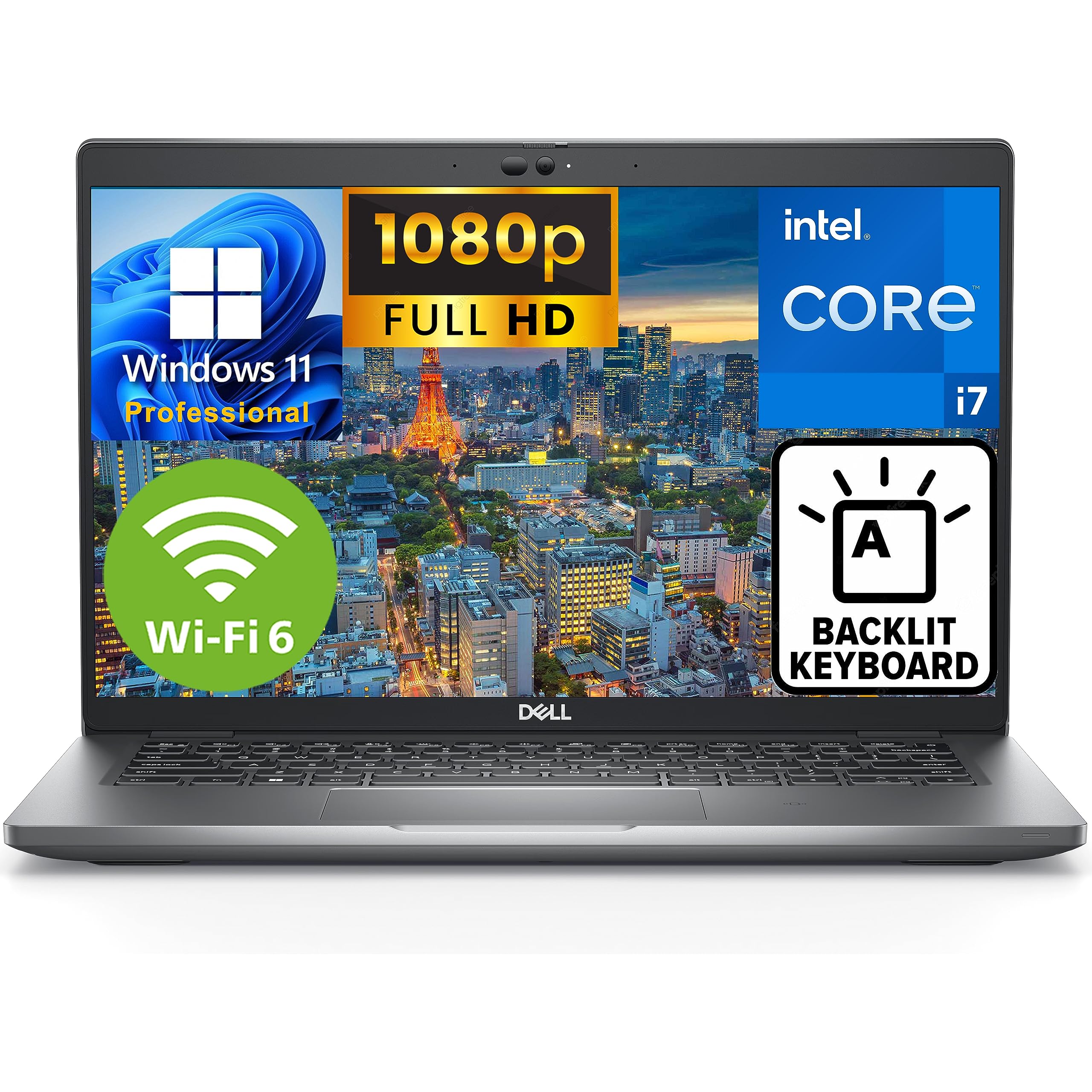 Dell Latitude 5430 14" FHD Business Laptop Computer, 12th Gen Intel 10 Cores i7-1265U up to 4.8GHz, 32GB DDR4 RAM, 1TB PCIe SSD, WiFi 6E, BT 5.2, Backlit Keyboard, Thunderbolt 4, Windows 11 Pro