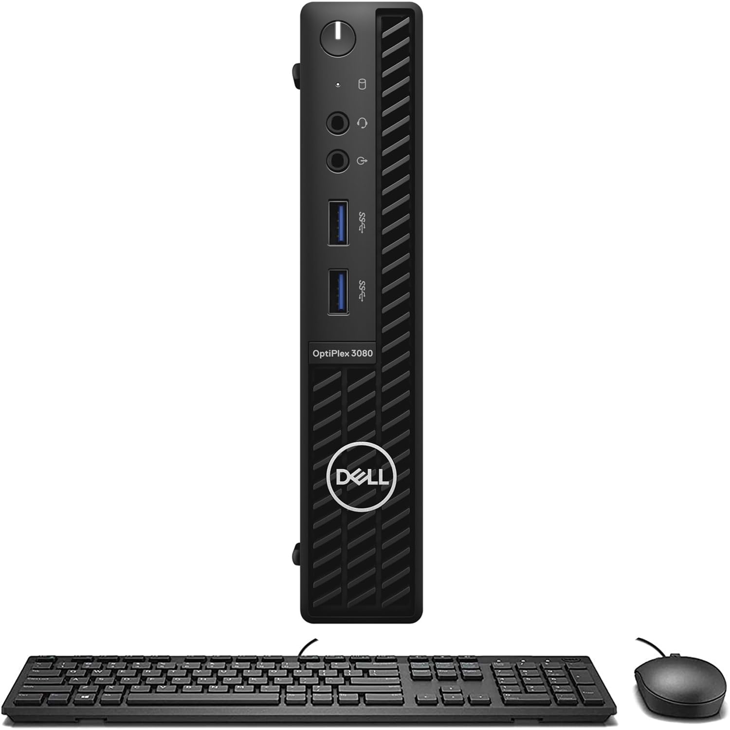 Dell OptiPlex 3080 Micro Form Factor Business Desktop (6-Core Intel i5-10500T, 16GB RAM, 1TB SSD, Intel UHD 630, RJ-45, HDMI, DP, WiFi, BT, Wired KB&M, Win 10 Pro)