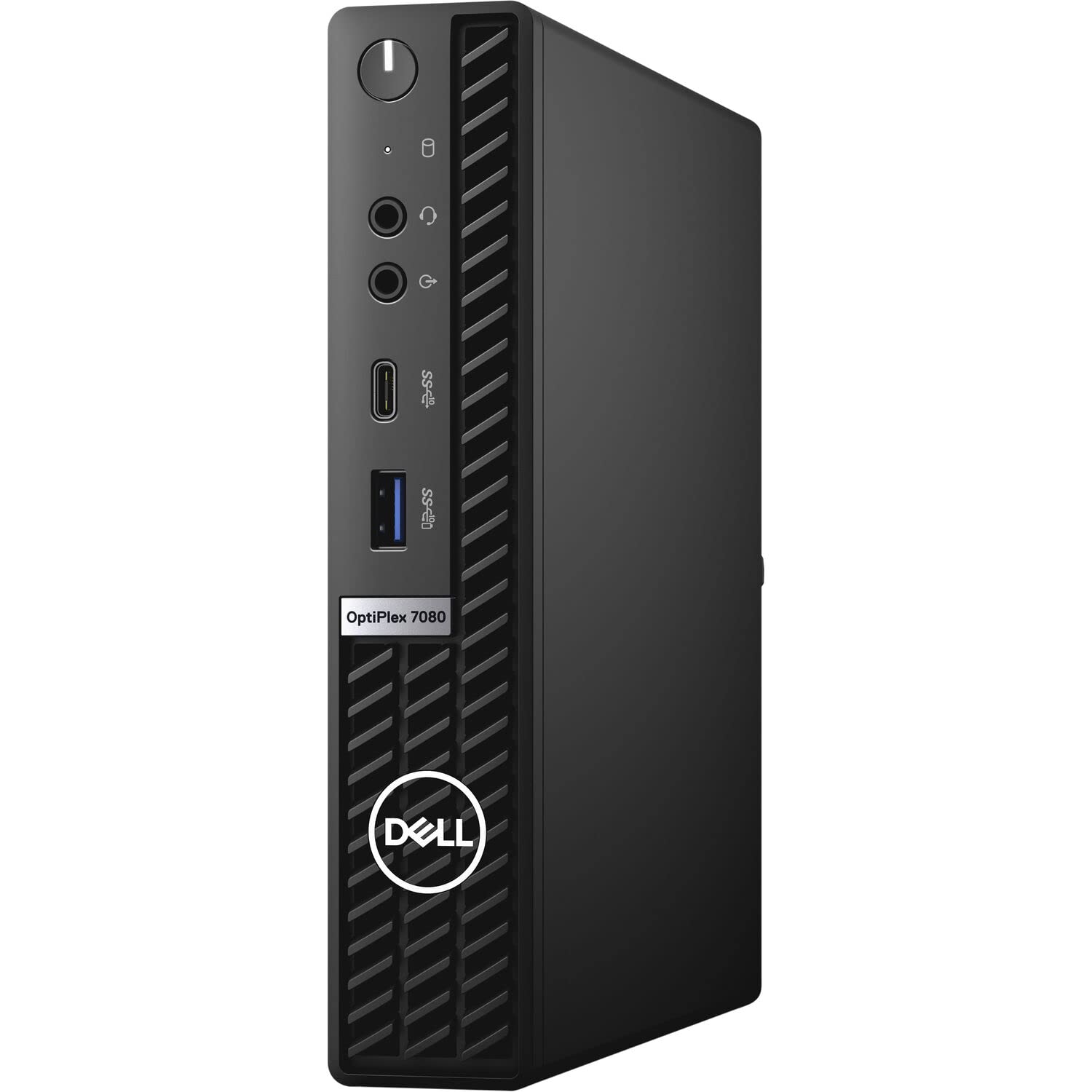 Dell OptiPlex 7080 Micro Form Factor Mini Business Desktop, Intel Core i5-10500T Processor, 16GB RAM, 512GB PCIe SSD, HDMI, 2X DisplayPort, USB Type-C, RJ45, Wi-Fi 6, Windows 11 Pro, Black
