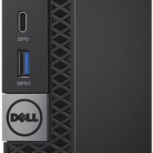 DELL Optiplex 7000 Series 7050 Micro Form Factor MFF Desktop Computer, Intel Core i5-6500T Quad-Core Processor, 16GB DDR4 RAM, 512GB SSD, HDMI, DisplayPort, VGA, USB Type-C, Wi-Fi, Windows 10 Pro