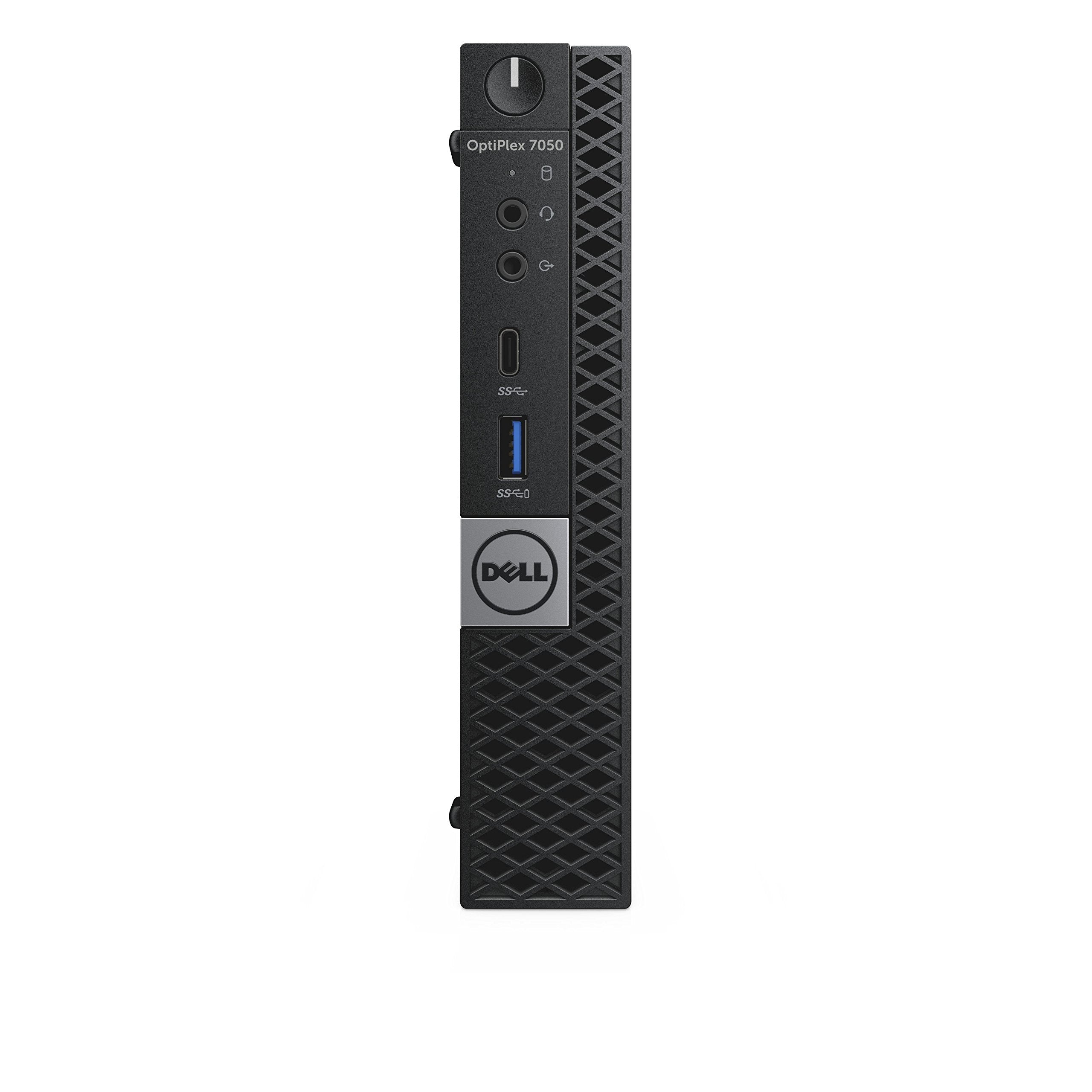 Dell OptiPlex 7050 Micro Form Factor Desktop Computer, Intel Core i7-7700T, 32GB DDR4, 1TB Solid State Drive, Windows 10 Pro (F9WXM)