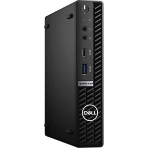 Dell OptiPlex 7080 XE Mini PC Business Desktop, Intel Core i5-10500T Processor, 16GB DDR4 RAM, 512GB PCIe SSD, Wi-Fi 6, Bluetooth 5.1, Ethernet, Windows 11 Pro, Black