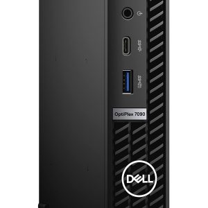 Dell Optiplex 7090 Micro Tower Desktop | Core i5-10500T - 512GB SSD Hard Drive - 16GB RAM | 6 cores @ 3.8 GHz Win 10 Home Black
