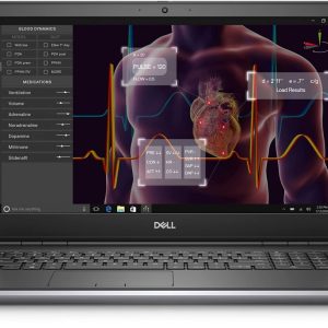 Dell Precision 7550 Workstation Laptop | 15.6" 1920x1080 FHD | Core i9-10885H - 1TB SSD Hard Drive - 32GB RAM - Nvidia Quadro T1000 | 8 cores @ 5.3 GHz - 4GB GDDR6 Win 10 Pro Silver