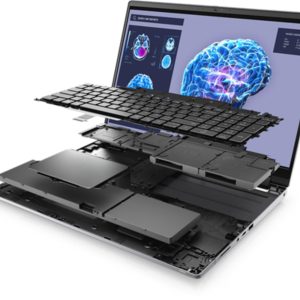 Dell Precision 7680 Workstation Laptop | 16" 1920x1200 FHD+ | Core i5-13600HX - 256GB SSD Hard Drive - 16GB RAM | 14 cores @ 4.8 GHz Win 11 Pro Silver