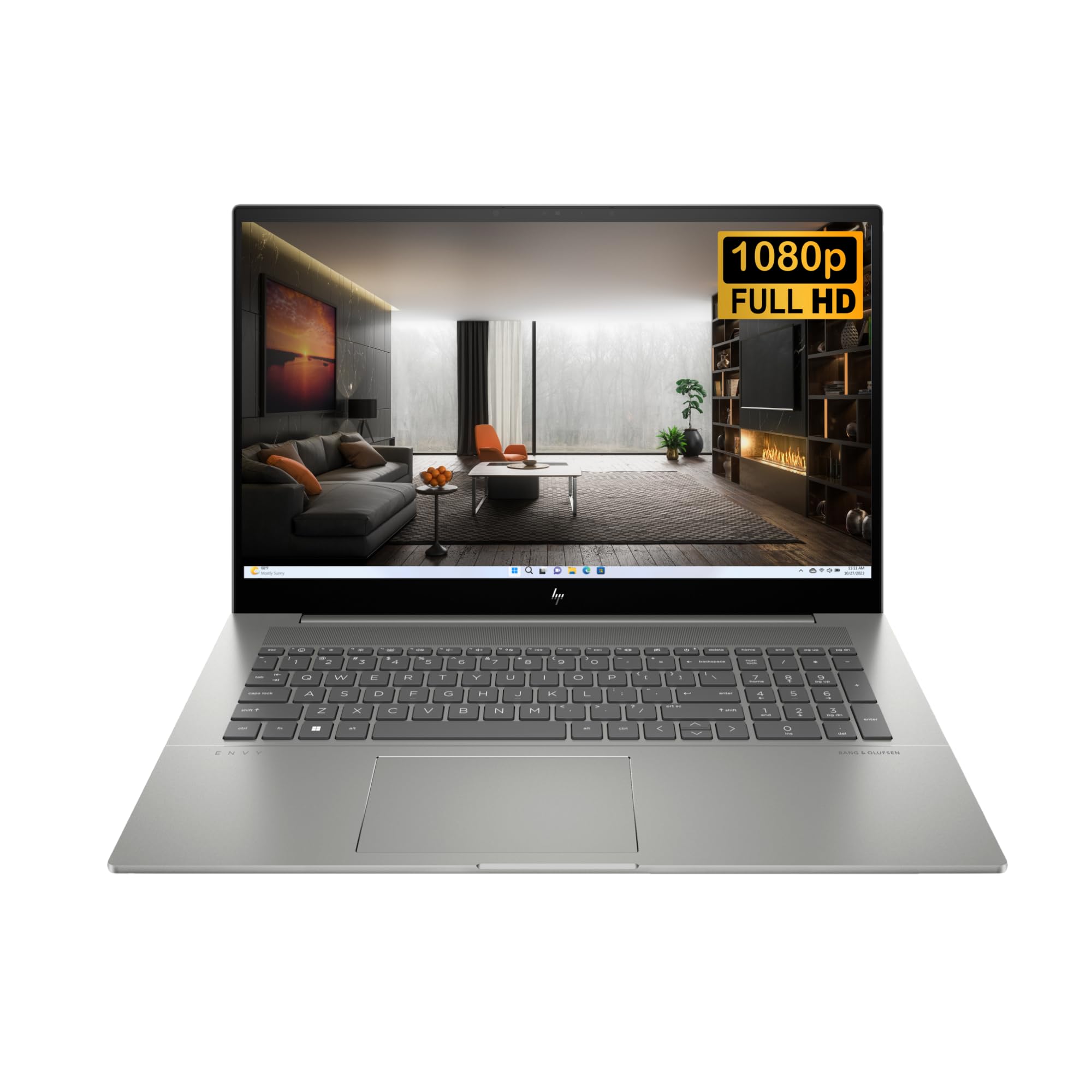 HP Envy 17T Laptop, Intel® Core™ Ultra 7 155H (up to 4.8 GHz), Intel Arc Graphics 32GB RAM,1TB SSD, 17.3" FHD Touch, Win 11 PRO, WiFi 6,Free Rondesse Lite-Real Time Scam and Legal Protection