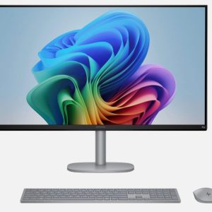 HP. OmniStudio X Copilot+ PC - 31.5" 4K UHD All-in-One Desktop - Intel Core Ultra 7 258V up to 4.8 GHz, 32GB DDR5 RAM, 1TB NVMe SSD, Intel Arc Graphics 140V, Wireless Keyboard & Mouse, Windows 11 Home