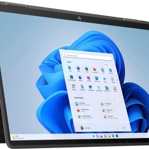 HP Spectre X360 14 2-in-1 Laptop | 13.5" WUXGA+ Touch 400 nits 100% sRGB | Intel 10-Core i7-1355U | 16GB DDR4 1TB SSD | Backlit Fingerprint Thunderbolt Sleeve Win11Pro Black + USB-C Adapter
