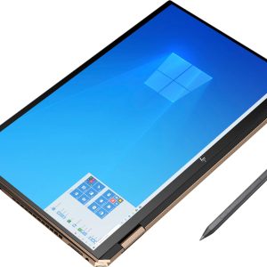 HP Spectre X360 15.6 Inch 4K UHD Touch-Screen 512GB SSD + 32GB Optane 1.8GHz i7 2-in-1 Laptop (16GB RAM, Quad-Core i7-10510U, GeForce MX330, Windows 10 Home) Nightfall Black