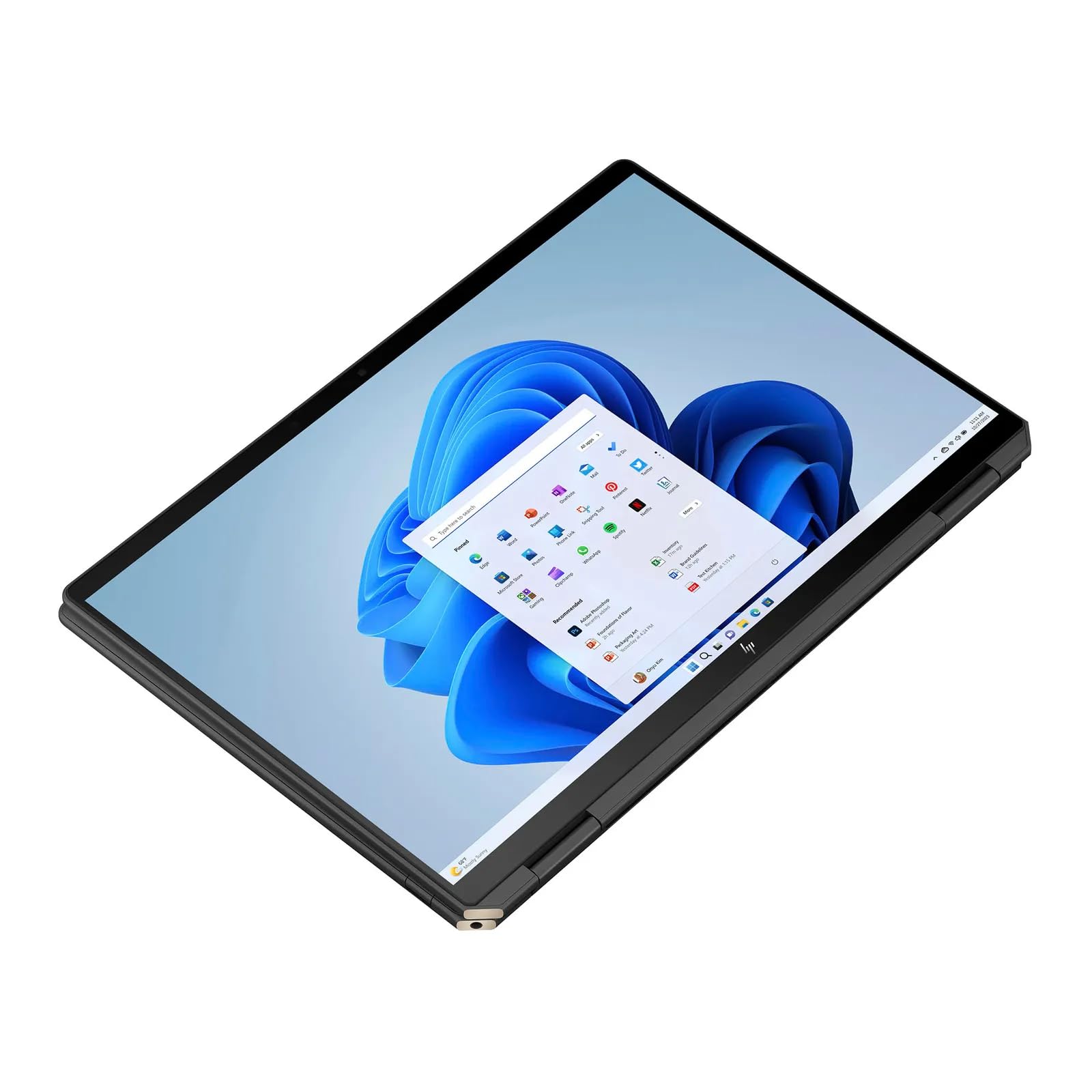 HP Spectre x360 2-in-1 AI PC Laptop 14" 2.8K OLED Touch (HDR 500nits, 100% DCI-P3) Intel 16-core Ultra 7 155H 32GB RAM 1TB SSD Backlit Fingerprint Thunderbolt4 IR Camera Win11 Black + HDMI Cable