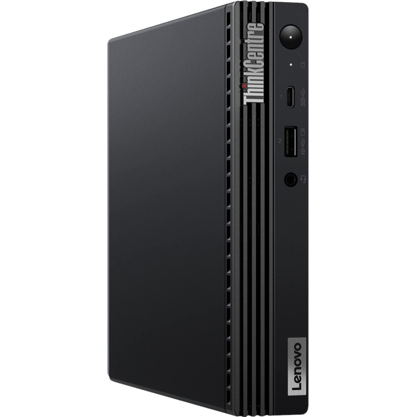Lenovo ThinkCentre M70q 11DT00FGUS Desktop Computer -Intel Core i5 10th Gen i5-10400T Hexa-core (6 Core) 2 GHz - 8 GB RAM DDR4 SDRAM - 256 GB NVMe M.2 PCI Express NVMe SSD - Tiny - Black