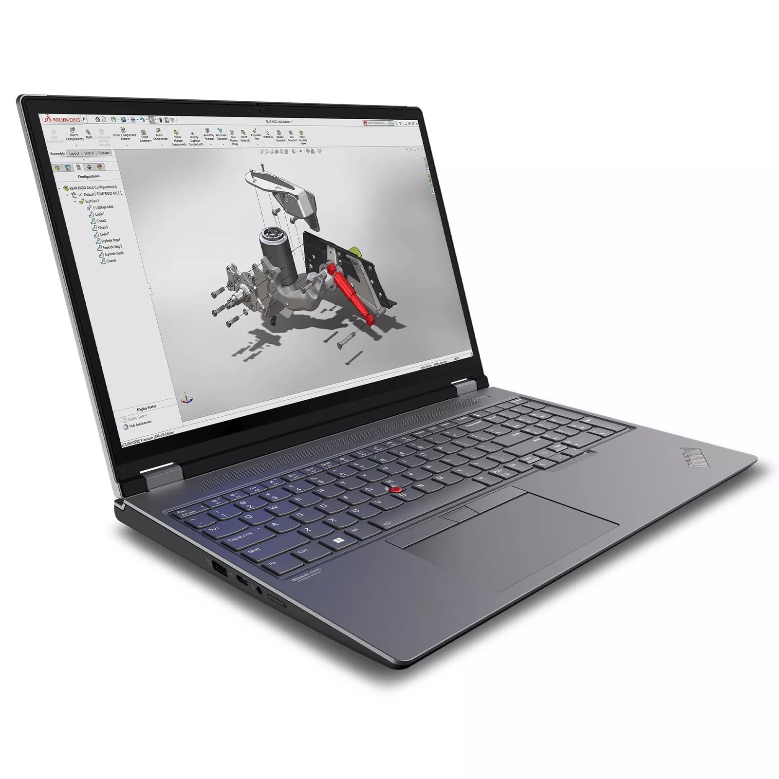 Lenovo ThinkPad - P16 Gen 2, i7-14700HX, 16" WQUXGA (3840 x 2400) 800 nits, RTX 1000 Ada 6GB, 32 GB RAM DDR5 + 1TB Pcie M.2 SSD-| Backlit KYB | Fingerprint Reader - Windows 11 Pro