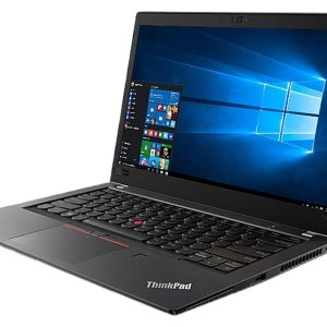 Lenovo ThinkPad T480s Windows 10 Pro Laptop - Intel Core i7-8650U, 8GB RAM, 256GB PCIe NVMe SSD, 14" IPS FHD (1920x1080) Matte Display, Fingerprint Reader, Black Color