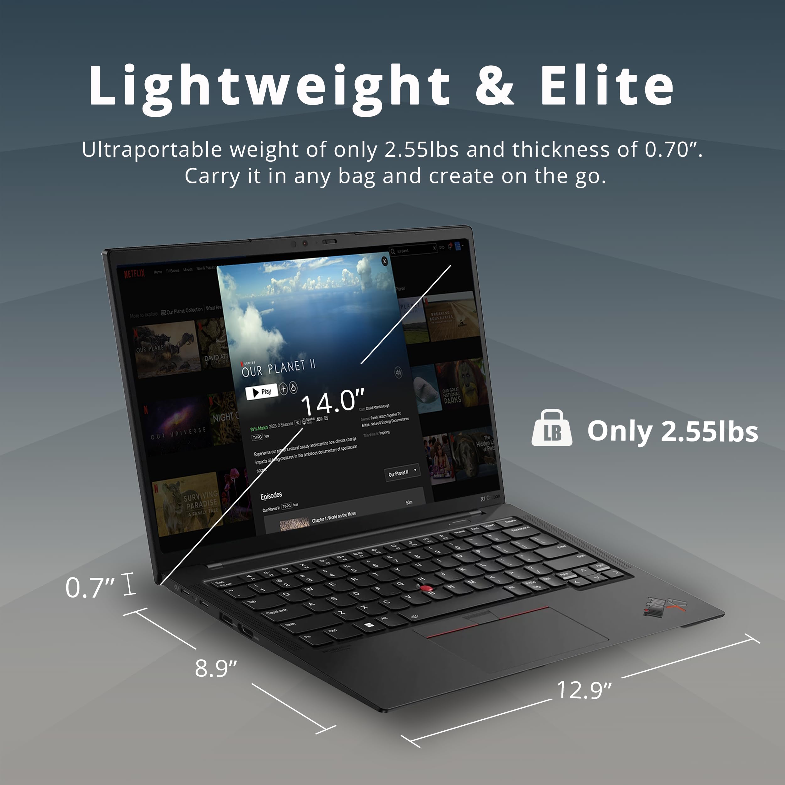 Lenovo Thinkpad X1 Carbon Gen 10 14.0" WUXGA Touchscreen Business Laptop, Intel Core i7-1260P, 16GB RAM, 512GB SSD, Intel Iris Xe Graphics, Win 11 Pro, Black, 32GB Hotface USB Card