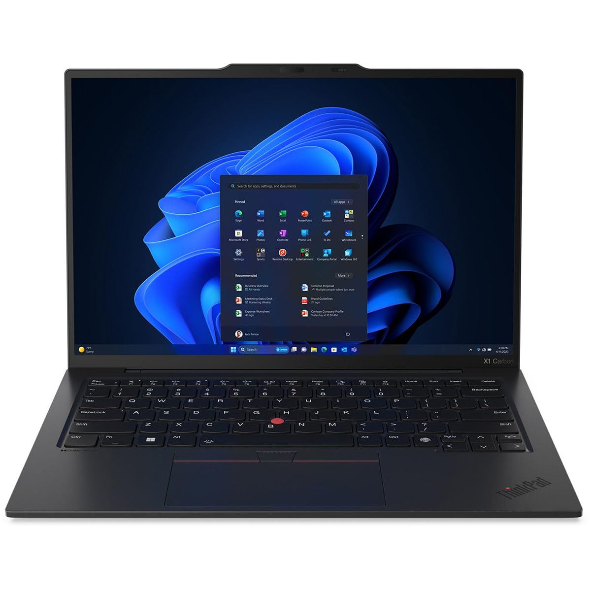 Lenovo ThinkPad X1 Carbon Gen 12 21KC00A7US 14" Notebook - WUXGA - Core Ultra 7 155U - Evo Platform - 32GB - 512 GB SSD - Windows 11 Professional