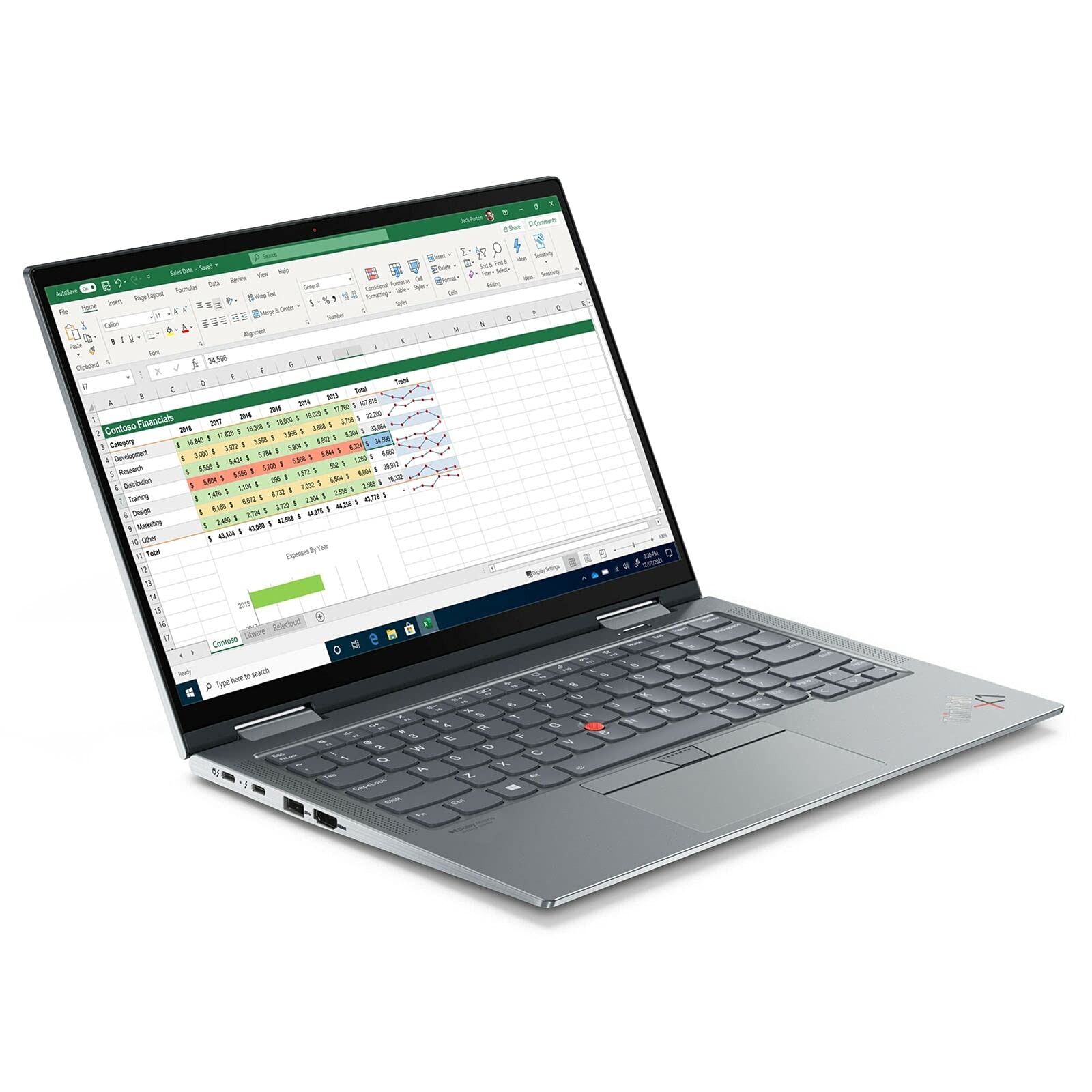 Lenovo ThinkPad X1 Yoga Gen 6 Intel Core i7-1185G7, 14.0" WUXGA (1920 x 1200) IPS, Anti-Reflective, Anti-Smudge, Touchscreen, 400 nits 32GB RAM, 1TB SSD, Backlit KYB Fingerprint Reader, Win10 Pro