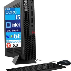 Lenovo ThinkStation P3 Tiny Workstation Mini Desktop (14-Core Intel i5-13500 vPro, 16GB DDR5, 512GB SSD, WiFi 6, Bluetooth 5.2, RJ-45, Win 11 Pro) w/USB Keyboard, USB Mouse
