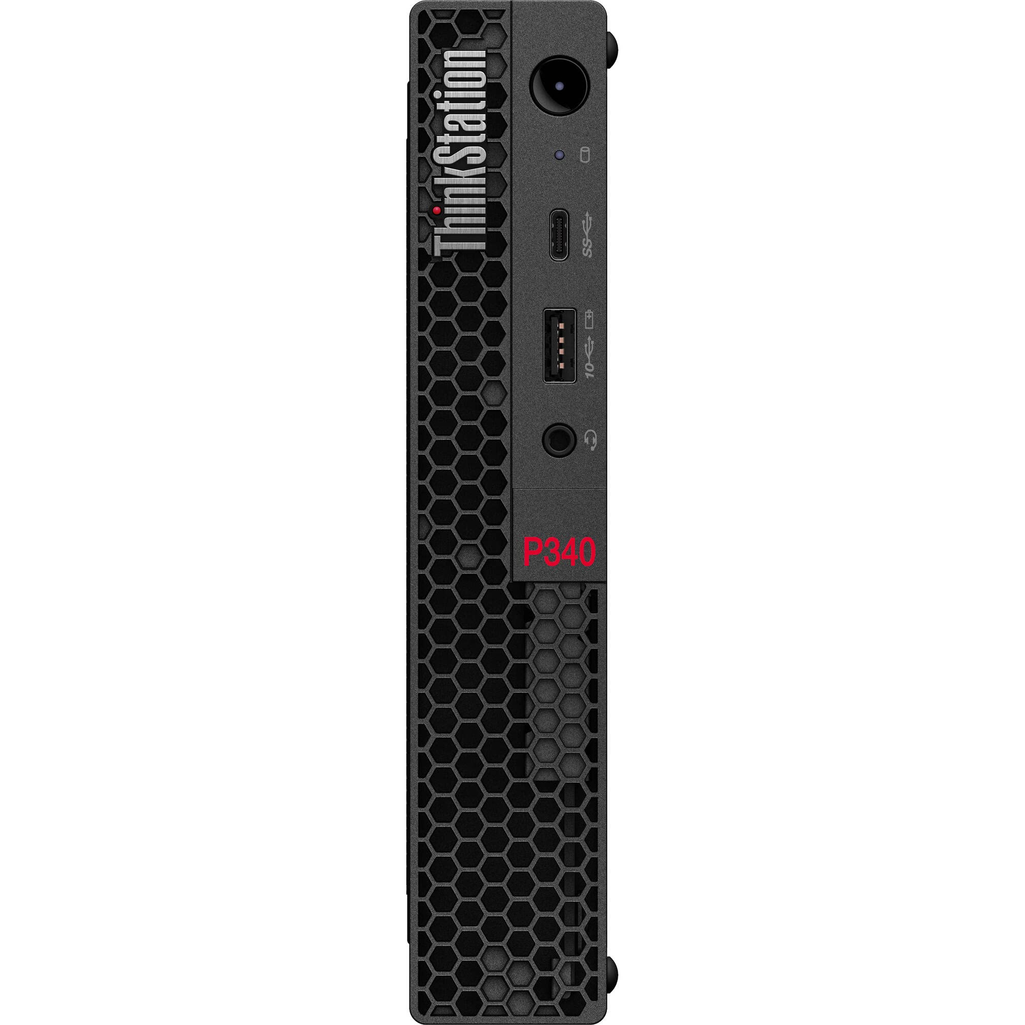 Lenovo ThinkStation P340 30DF0021US Workstation - 1 x Intel Octa-core (8 Core) i7-10700T 2 GHz - 32 GB DDR4 SDRAM RAM - 1 TB SSD - Tiny - Raven Black - Windows 10 Pro 64-bitNVIDIA Quadro P620 2 GB Gra