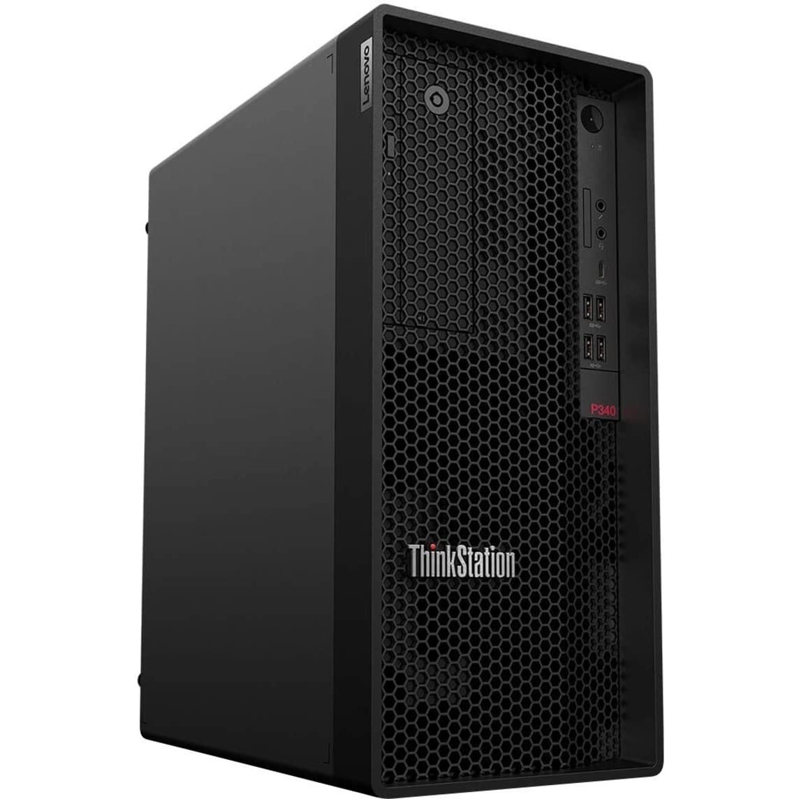 Lenovo ThinkStation P340 30DH00NRUS Workstation - 1 x Intel Core i9 Deca-core (10 Core) i9-10900K 10th Gen 3.70 GHz - 32 GB DDR4 SDRAM RAM - 1 TB SSD - Tower