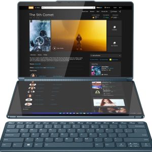 Lenovo Yoga Book 9i 2-in-1 13.3" 2.8K Dual Screen OLED Touch Laptop - Intel Core i7-1355U with 16GB Memory - 512GB SSD - Tidal Teal