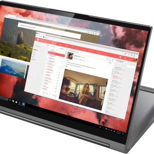 Lenovo Yoga C940 2-in-1 Laptop Model 81Q9000GUS, 14" FHD 400Nits Touch-Screen, i7-1065G7, Webcam, Backlit KB, USB-C, Intel Iris Plus Graphics, Windows 10, Grey, Pen, 16GB 3733MHz RAM, 1024GB PCIe SSD