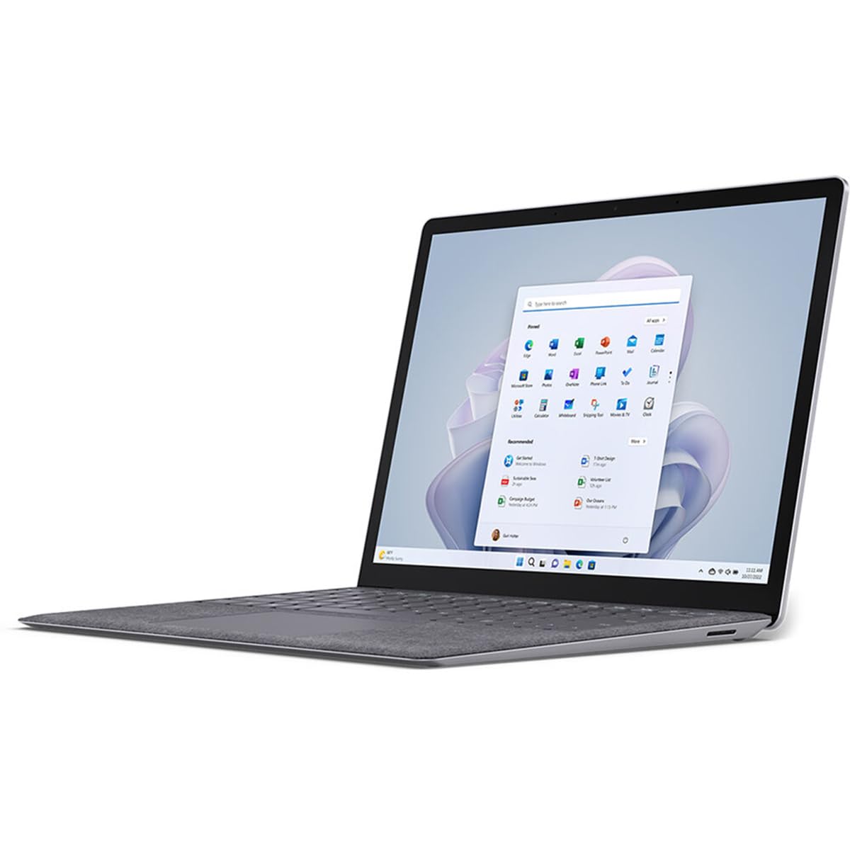 Microsoft Surface Laptop 5 13.5" Touchscreen Notebook - 2256 x 1504 - Intel Core i7 12th Gen i7-1265U - Intel Evo Platform - 16 GB Total RAM - 256 GB SSD - Platinum